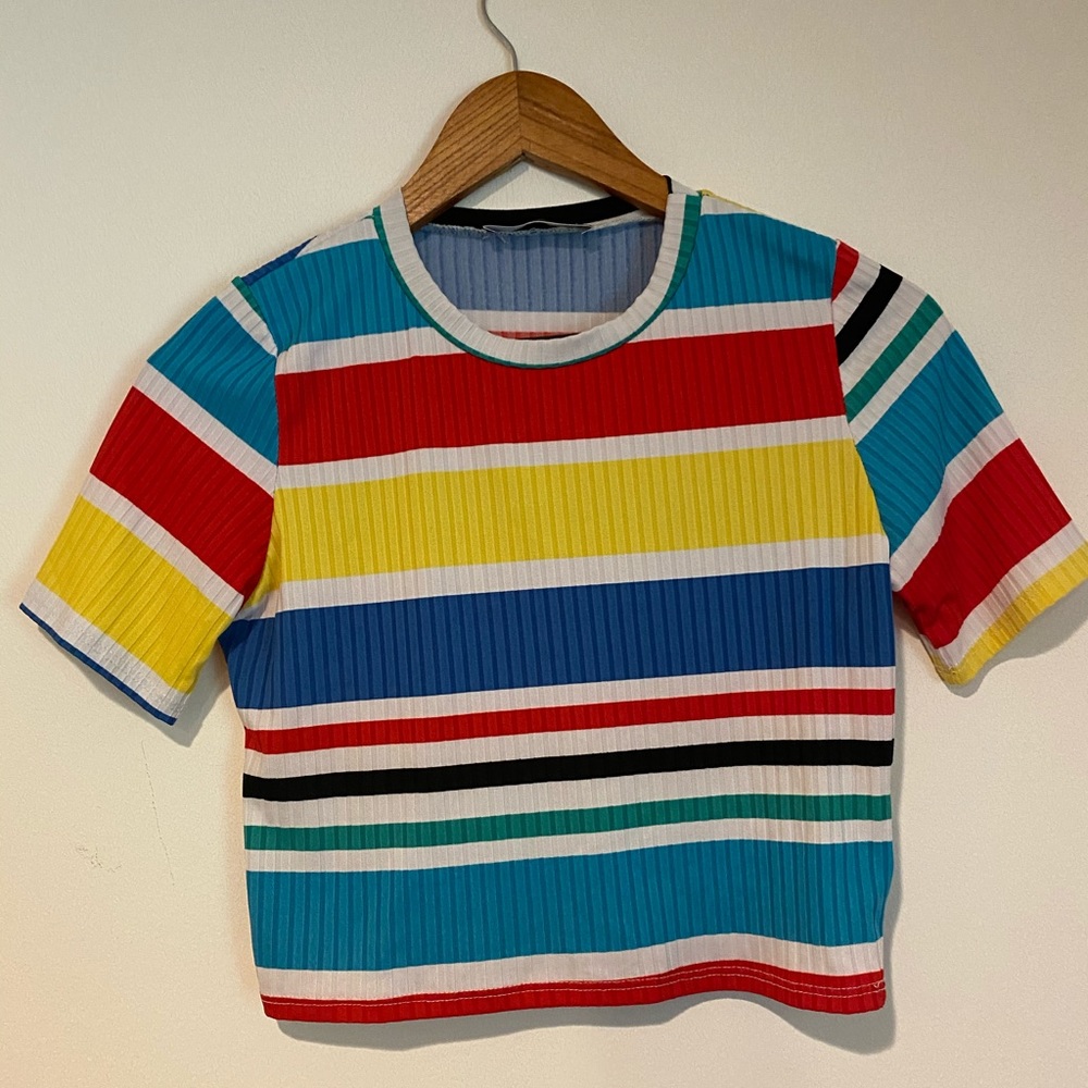 Dolls kill cropped shirt